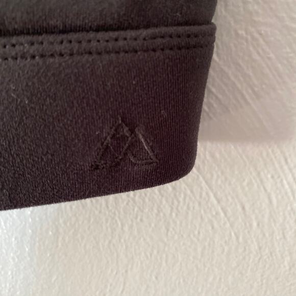 Alpine Design Medium Support Gray High Neck Racerback Sports Bra Mesh Back XS - Picture 4 of 8